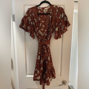 Max Studio Wraparound Dress